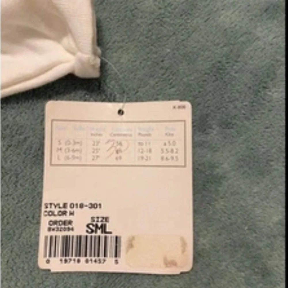 Vintage Carter's White Footie One Piece with Screenprint